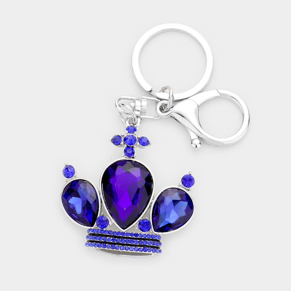 Crystal Crown Keychain - iBESTEST.com