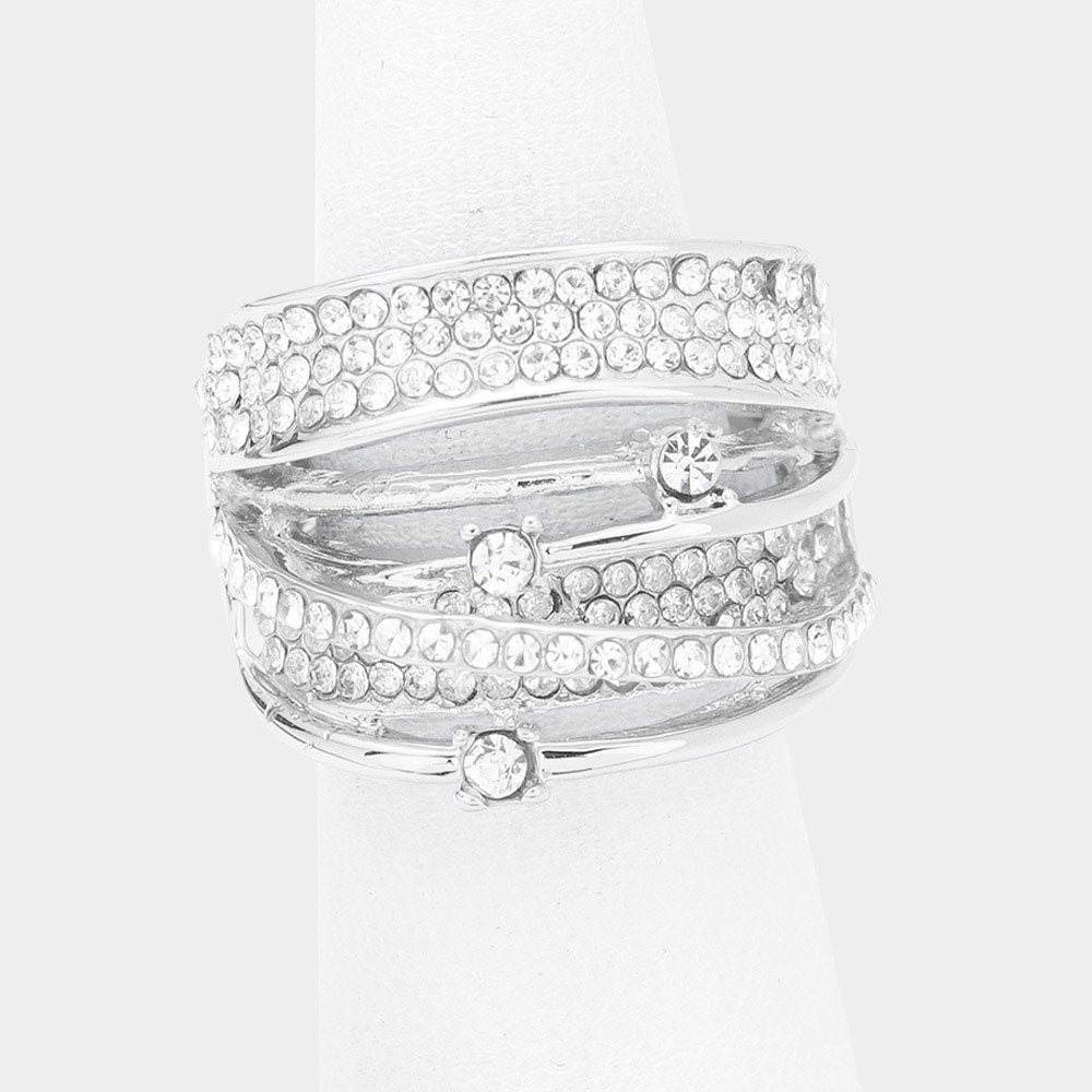 Embellished Stretch Ring - iBESTEST.com