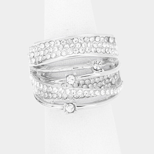 Embellished Stretch Ring - iBESTEST.com