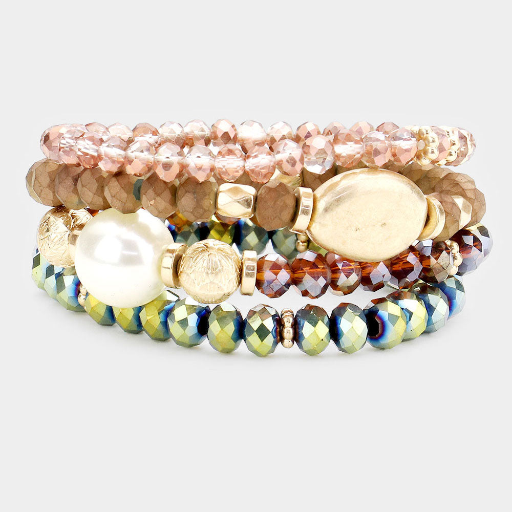 Beaded Stretch Bracelet - iBESTEST.com