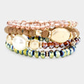 Beaded Stretch Bracelet - iBESTEST.com