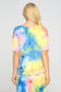 Tie-Dye Dropped Shoulder T-Shirt - iBESTEST.com