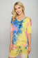 Tie-Dye Dropped Shoulder T-Shirt - iBESTEST.com