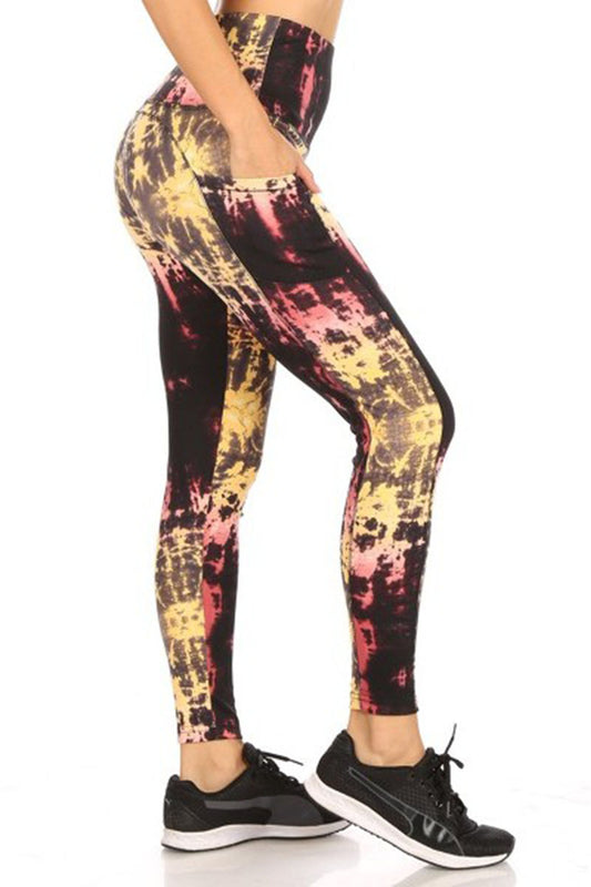 Tie Dye Leggings - iBESTEST.com