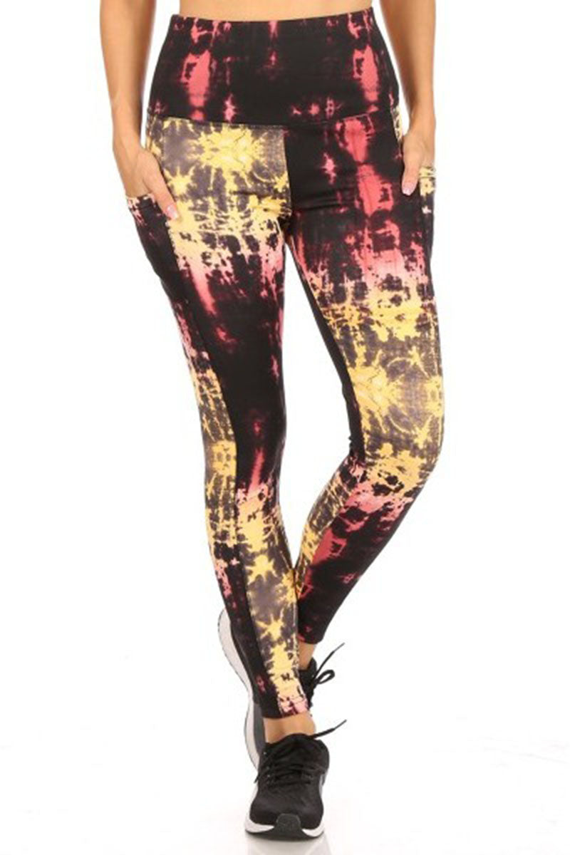 Tie Dye Leggings - iBESTEST.com