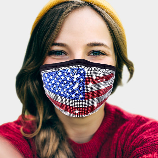 USA Sparkle Mask - iBESTEST.com