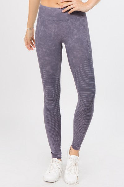 Vintage Moto Leggings