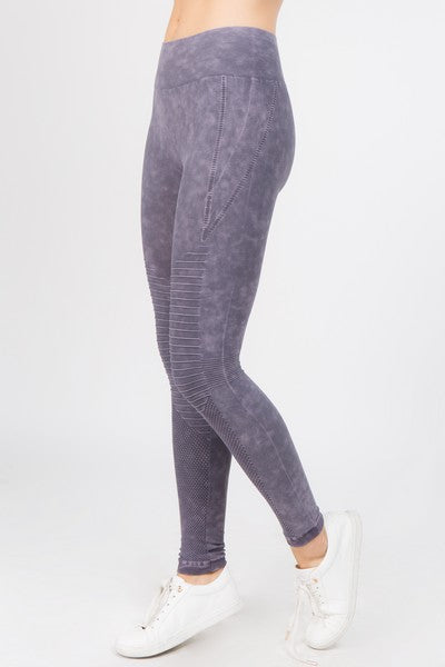 Vintage Moto Leggings