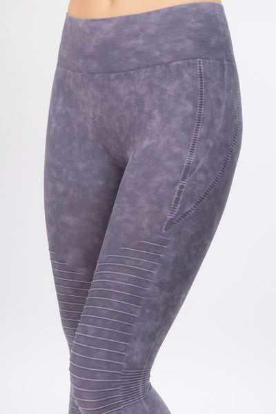 Vintage Moto Leggings