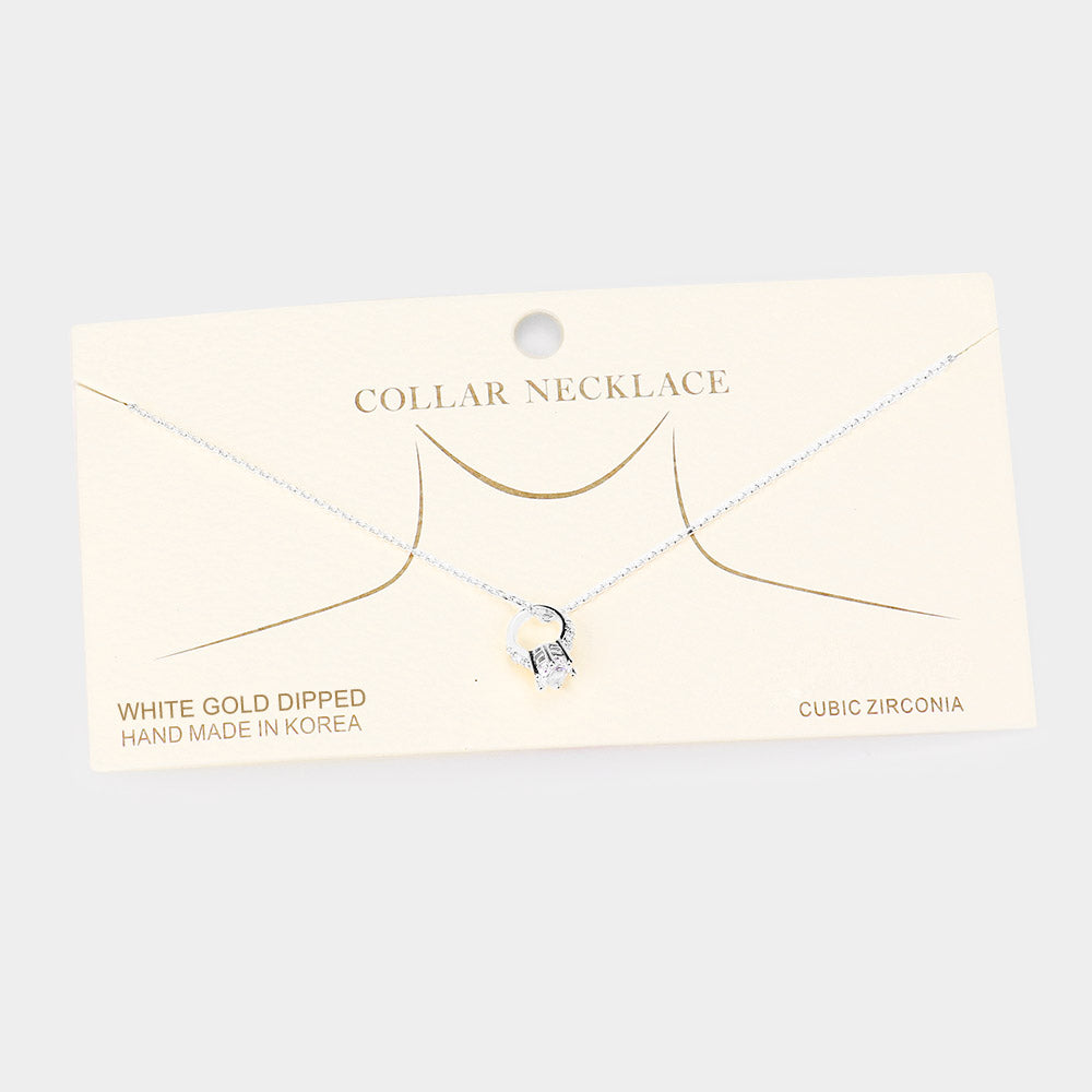 Dainty Engagement Necklace - iBESTEST.com