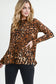 Wild Woman's Leopard Print Back Top - iBESTEST.com