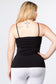 Plus Size Black Cami - iBESTEST.com