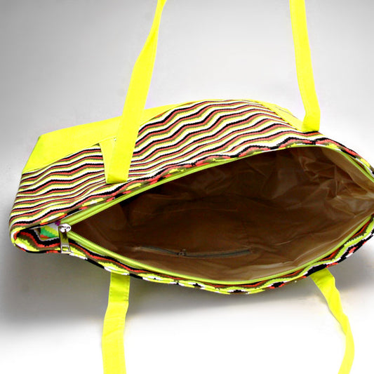 Zig Zag Tote Bag - iBESTEST.com