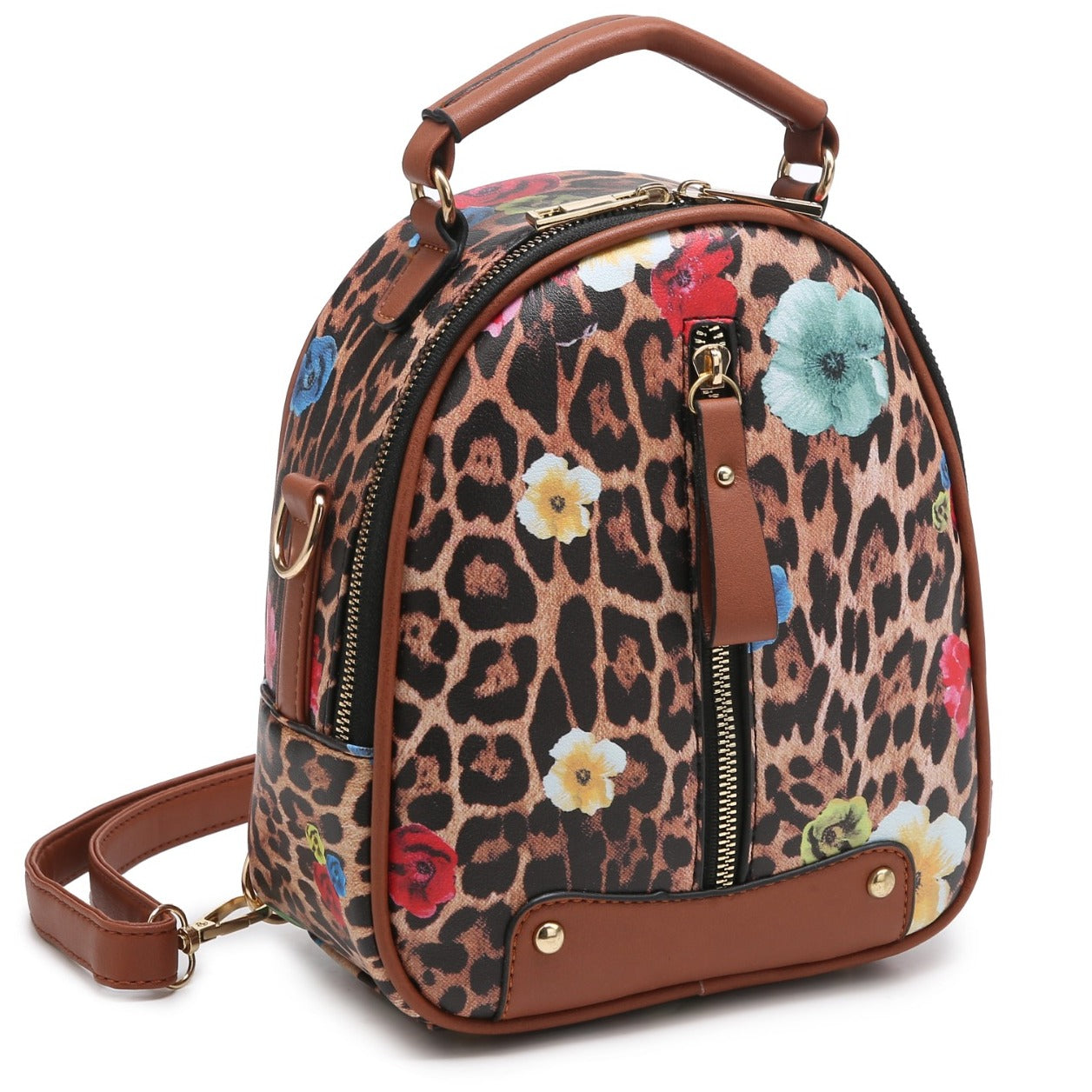 Wild Florals Backpack Bag - iBESTEST.com