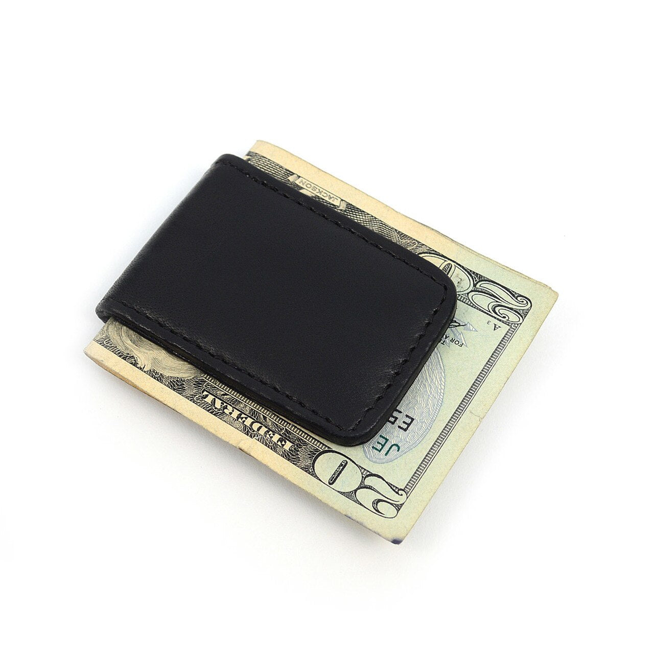 Men's Leather Money Clip - iBESTEST.com