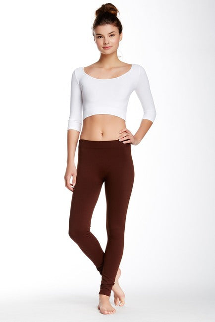 Solid Leggings - One Size - iBESTEST.com