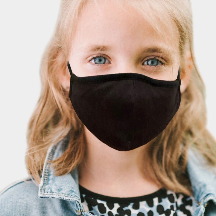 Kids Adjustable Black Mask - iBESTEST.com