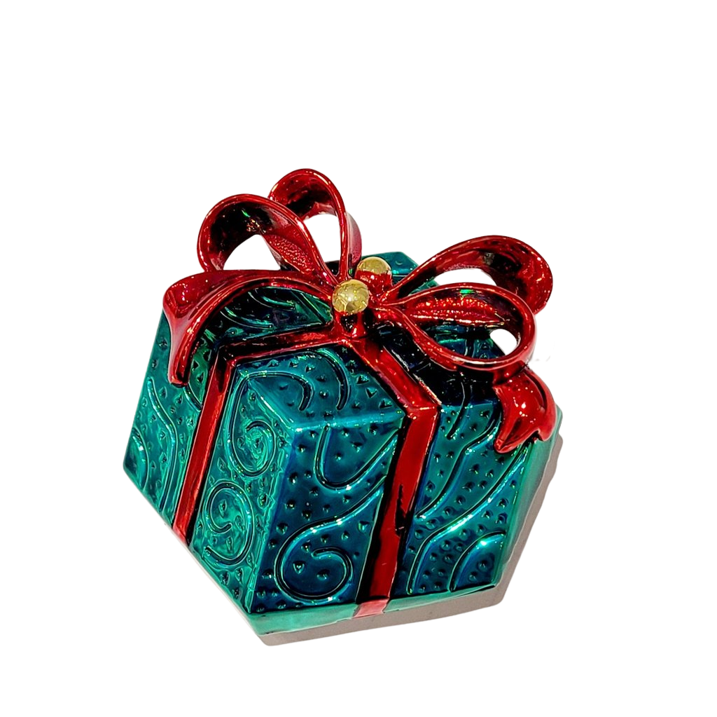 Christmas Present Holiday Brooch - iBESTEST.com