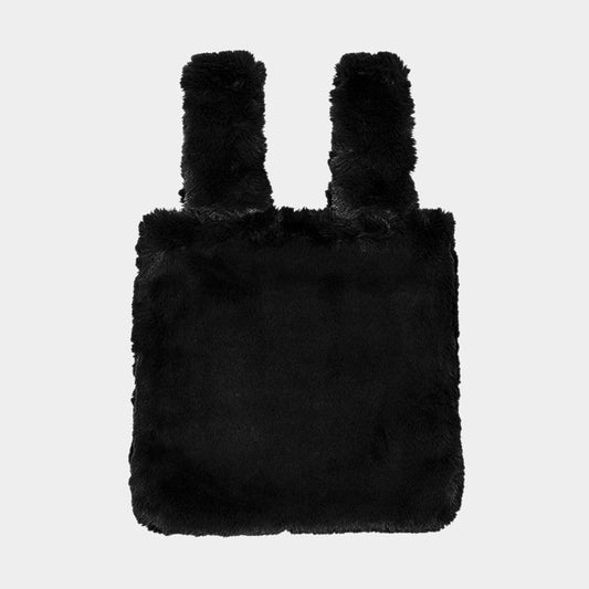 Faux Furry Tote - iBESTEST.com