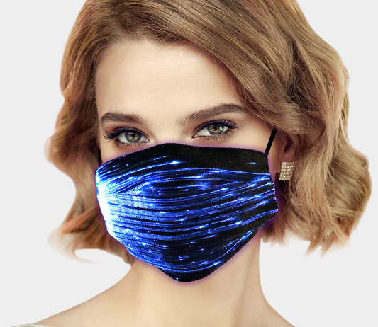 Flashing Lights Mask - iBESTEST.com