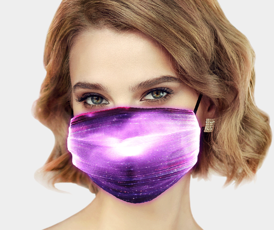 Flashing Lights Mask - iBESTEST.com