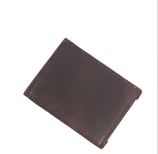 Men's Leather Money Clip - iBESTEST.com