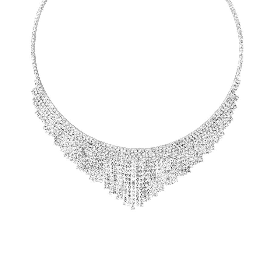 Evening Fringe Necklace - iBESTEST.com