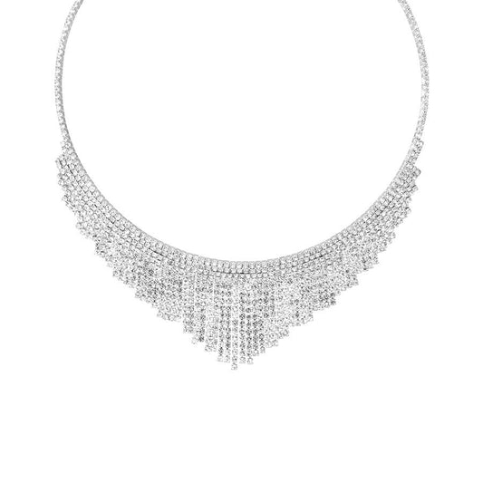 Evening Fringe Necklace - iBESTEST.com
