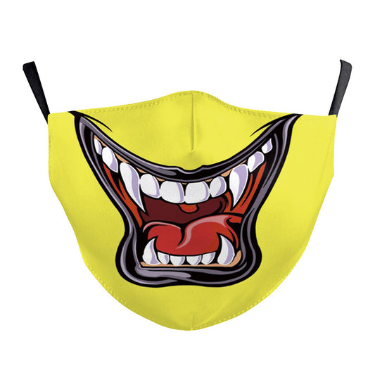 Emoji Vampire Mask - iBESTEST.com