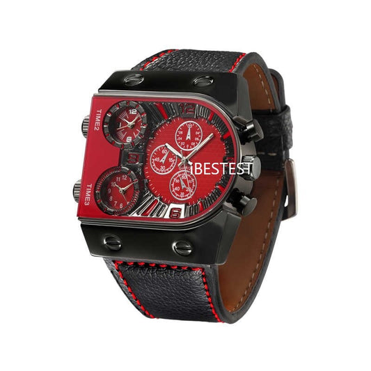 Men's 3X Time Zone Watch - iBESTEST.com