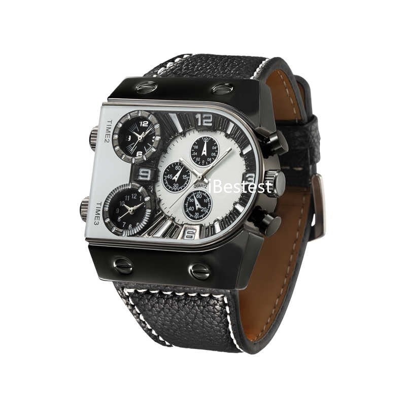 Men's 3X Time Zone Watch - iBESTEST.com