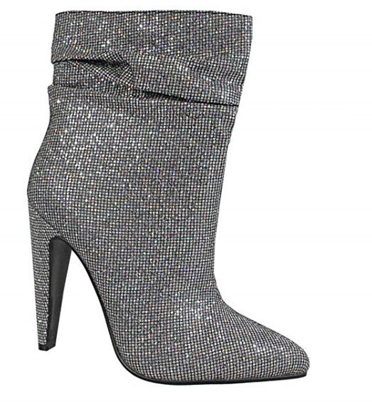 Silver Party Boots - iBESTEST.com