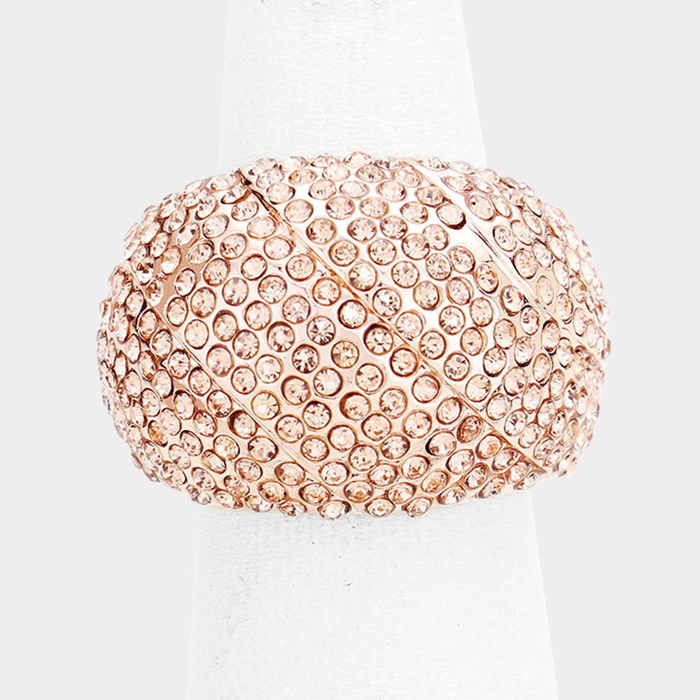 Rhinestone Stretch Ring - iBESTEST.com
