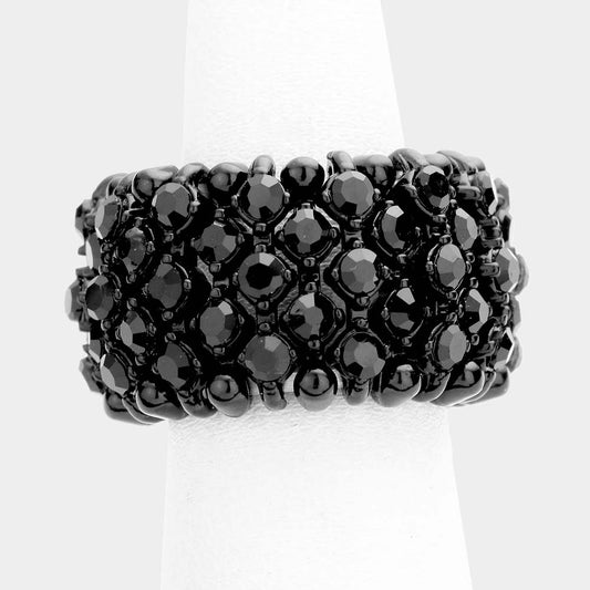 Studded Stretch Ring