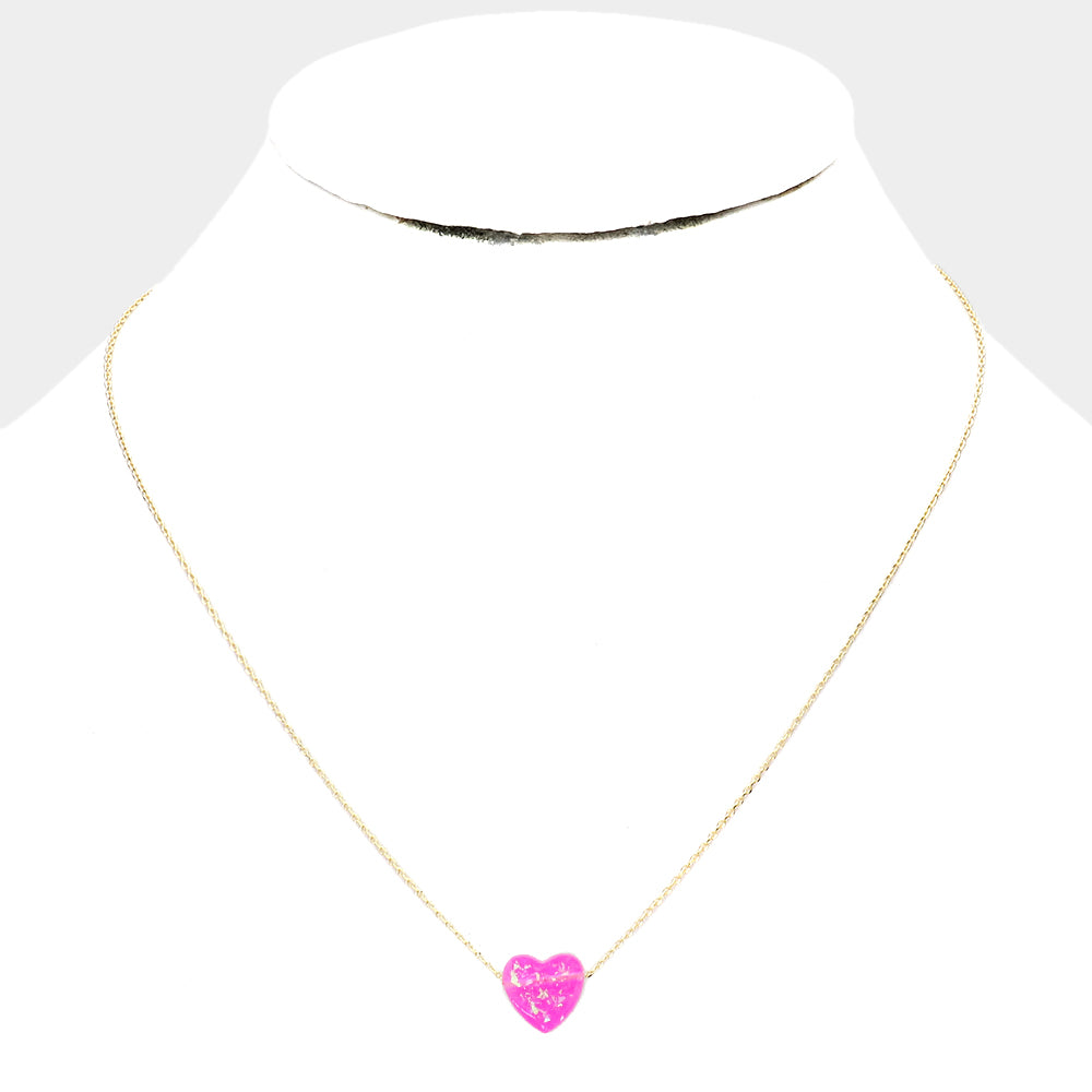 Heart Glow Necklace - iBESTEST.com