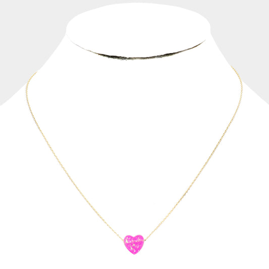 Heart Glow Necklace - iBESTEST.com
