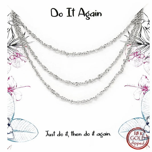 DO IT AGAIN Necklace (New) - iBESTEST.com