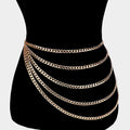 Draped Chain Belt