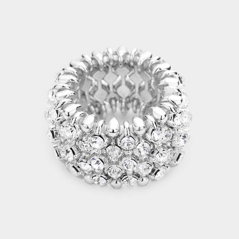 Studded Stretch Ring