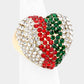 Multi Heart Ring