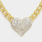 Heart Chunky Necklace