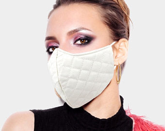 Leather Quilted Mask - iBESTEST.com