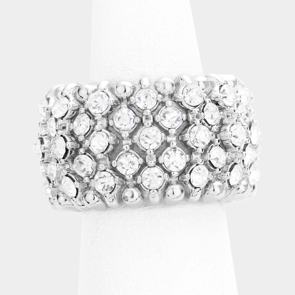 Studded Stretch Ring