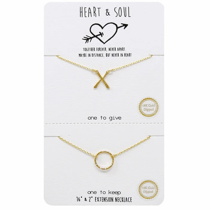 XOXO BFF Necklace (New) - iBESTEST.com