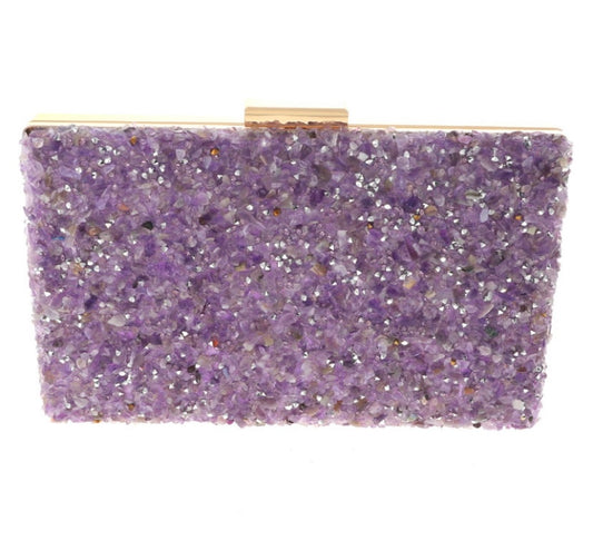 Amethyst Clutch