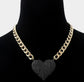 Heart Chunky Necklace