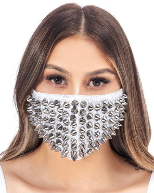 Metal Spiked Mask - iBESTEST.com
