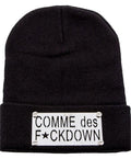 Comme Des Fcuk Down Beanie - iBESTEST.com