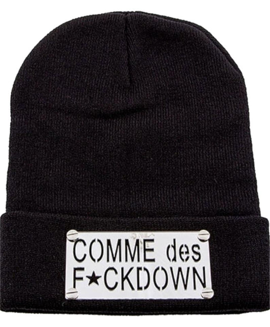 Comme Des Fcuk Down Beanie - iBESTEST.com