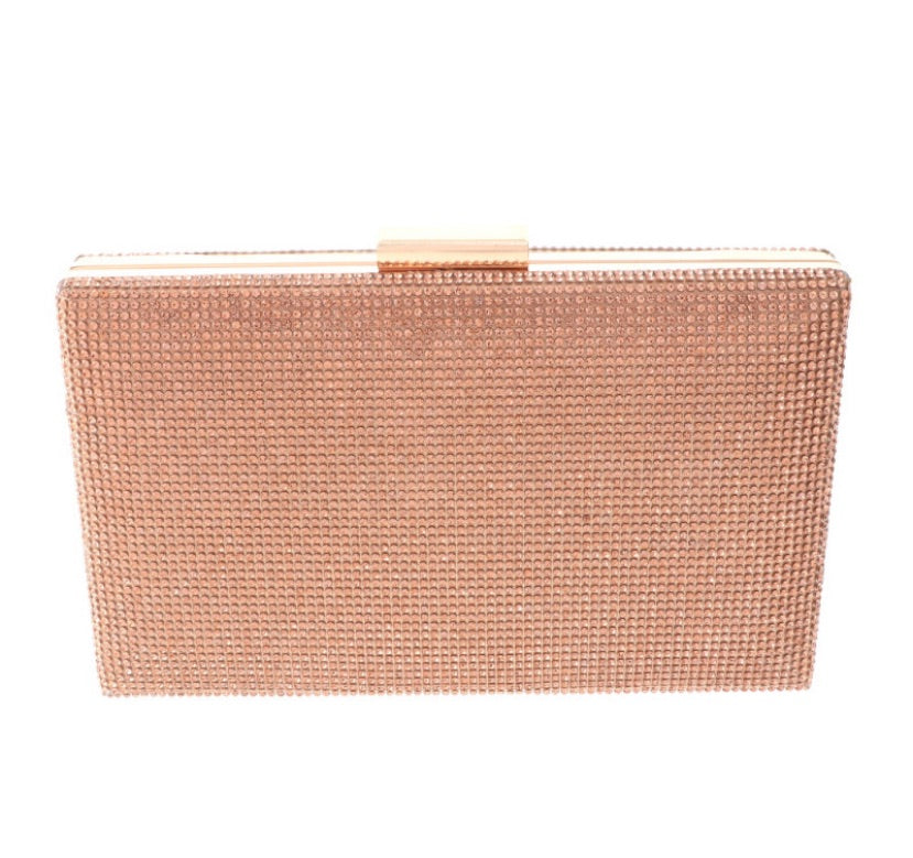 Rhinestone Frame Clutch - iBESTEST.com